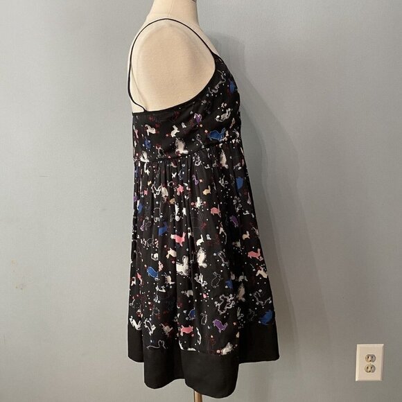 Erin Fetherston For Target Bunny Print Dress Juniors Size 5 Girls Youth - Picture 4 of 8